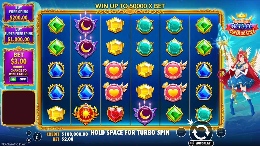 Starlight Princess Super Scatter - Base Game Starlight Princess Super Scatter - Base Game